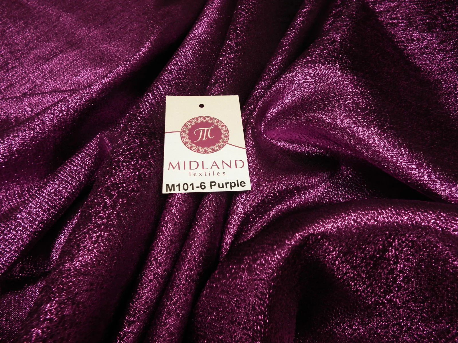 Metallic Shiny Tissue Lame Craft and Dress Fabric 55" wide M101 Mtex - Image 7