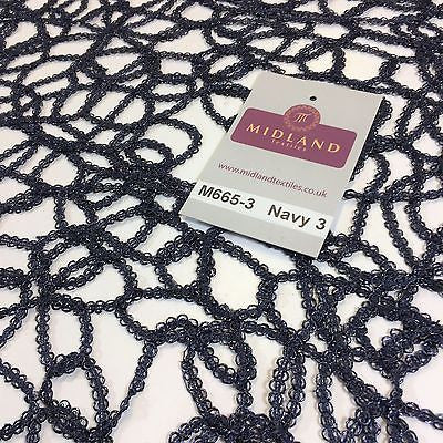 Metallic Wedding Net Mesh lace Dress fabric 50"  Wide M665 Mtex - Image 18