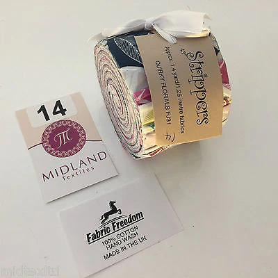 Mini Jelly Rolls 20 strippers 100% cotton 2.5" Width by 42" length M551 Mtex - Image 60