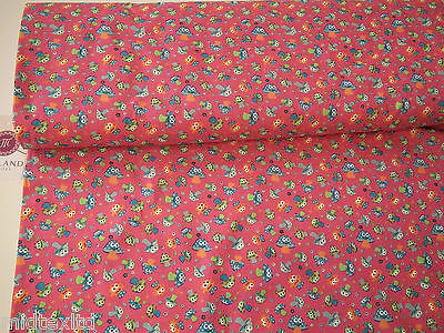 Mushroom Print 100% Cotton Poplin Fabric, 45" Wide Craft Cotton M27 - Image 4