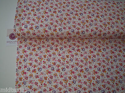 Mushroom Print 100% Cotton Poplin Fabric, 45" Wide Craft Cotton M27 - Image 8