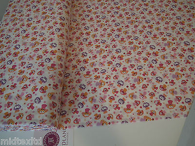 Mushroom Print 100% Cotton Poplin Fabric, 45" Wide Craft Cotton M27 - Image 9