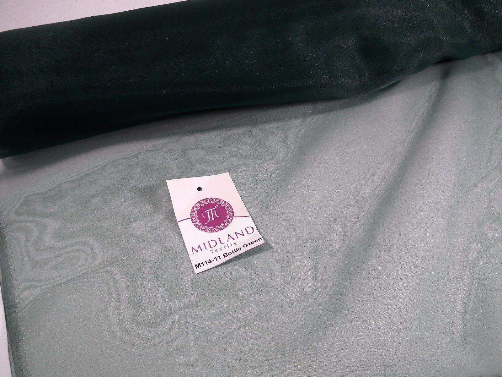 Organza Sheer Fabric Wedding Chair Sash Bows Table Runner 58" M114 Mtex - Image 22