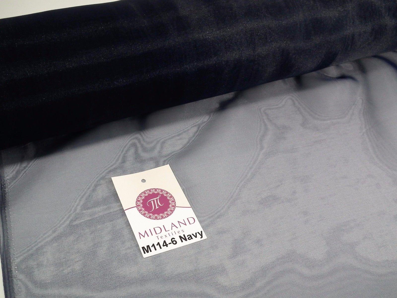 Organza Sheer Fabric Wedding Chair Sash Bows Table Runner 58" M114 Mtex - Image 7