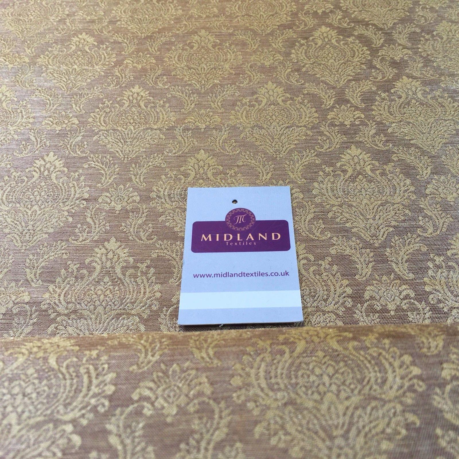 Ornate Ornamental Indian Pure Silk Banarsi waistcoat fabric 44" M790 Mtex - Image 11