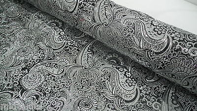 New Paisley Metallic Brocade Fabric 58" wide for Jackets & waistcoats M350 Mtex - Image 48