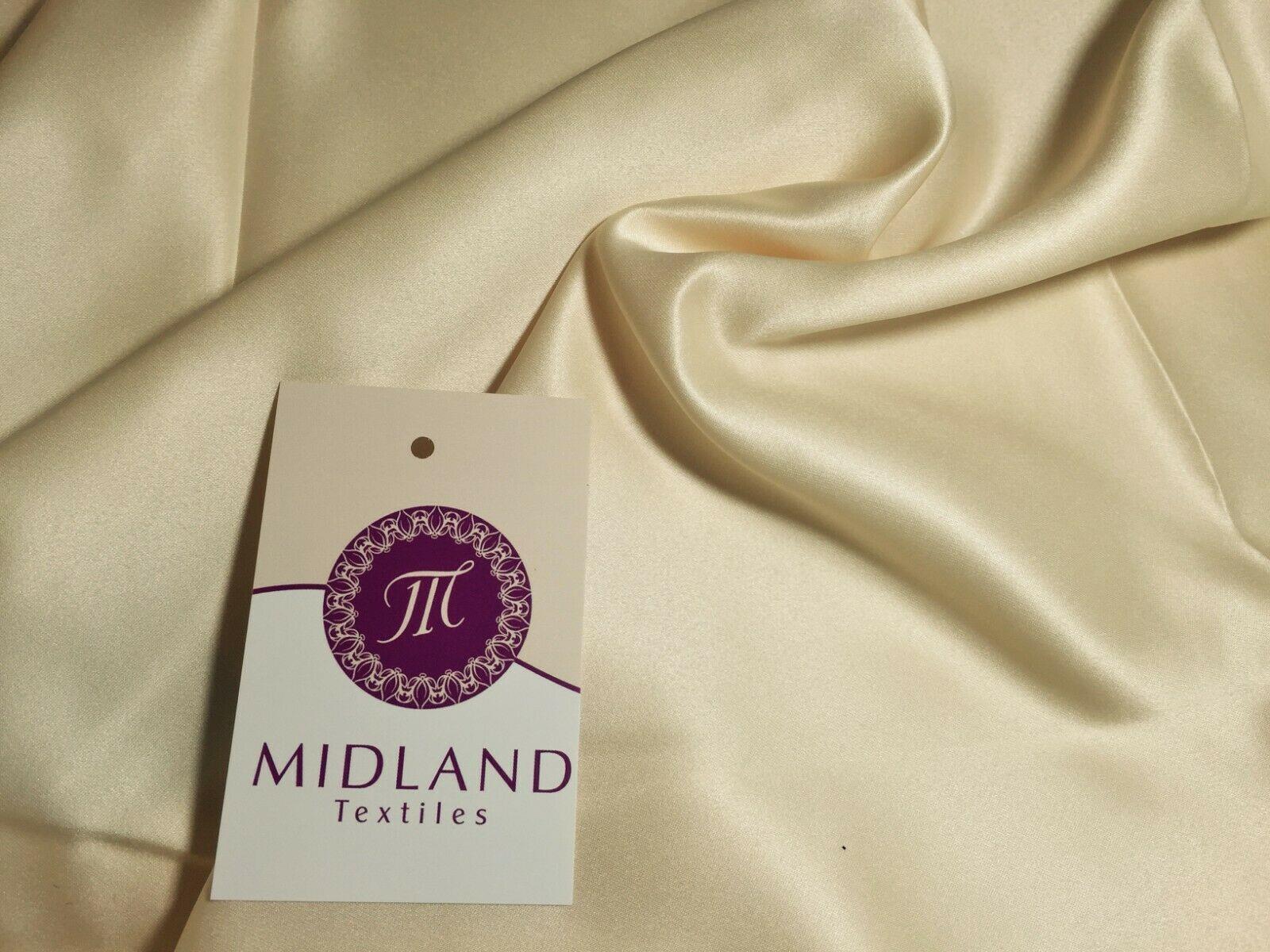 Peau-De-Soie Matt Satin Fabric - Premium Wedding & Eveningwear - 58" Wide MK965 - Image 7