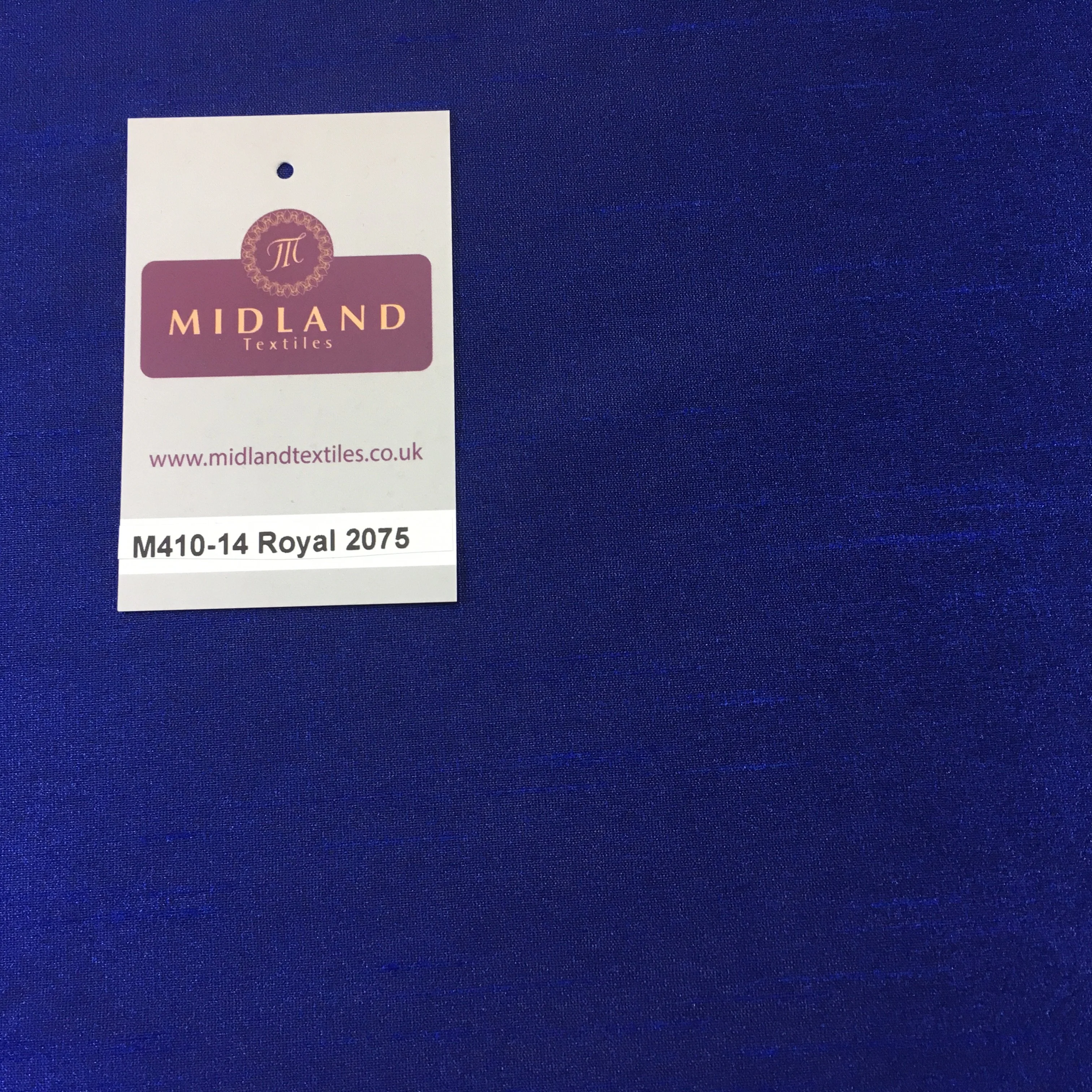 Faux Dupion Raw Silk Fabric - 100% Polyester Plain M410 - Image 104