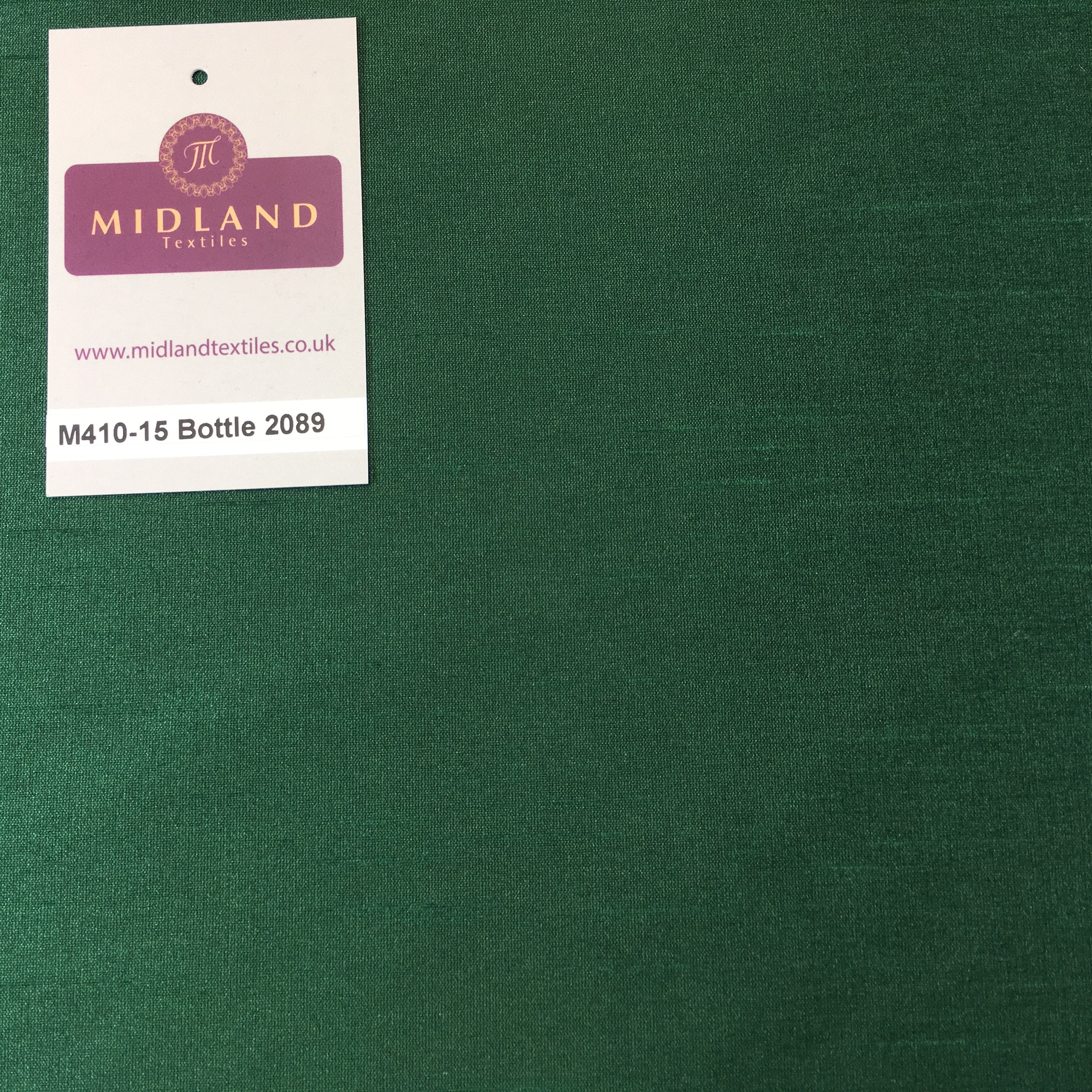 Faux Dupion Raw Silk Fabric - 100% Polyester Plain M410 - Image 105