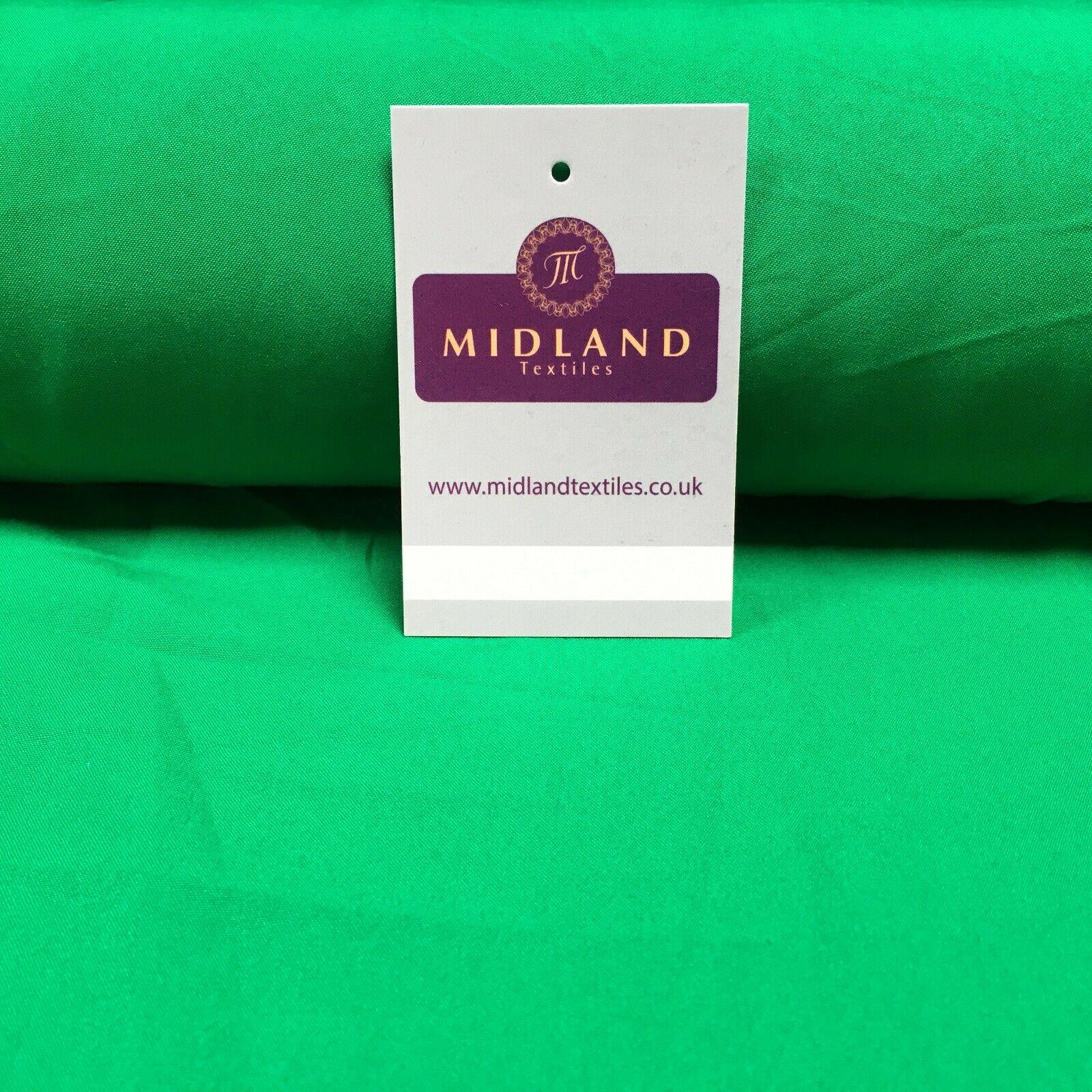 Indian Colours Plain Soft Lightweight Lining 100% Polyester Crepe Fabric 100 cm Wide MR865 Mtex - Image 8