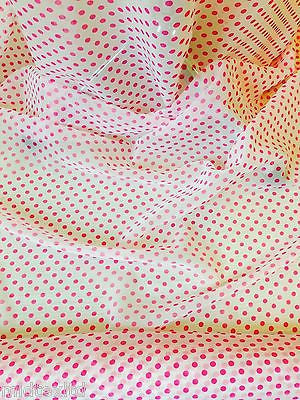 Polka Dots Chiffon Sheer Fabric M160 Mtex - Image 4