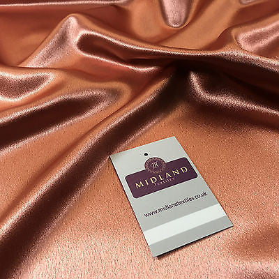 Satin Backed Crepe Bridal & Evening Dress Fabric Medium Weight 44" M688 Mtex - Image 10