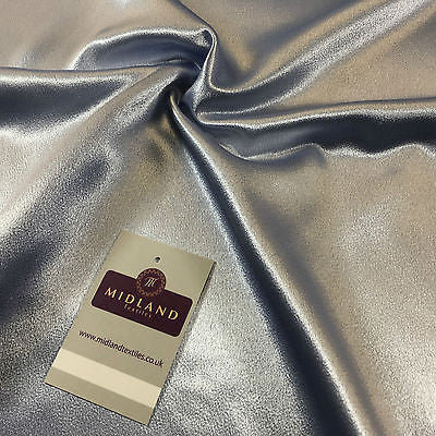 Satin Backed Crepe Bridal & Evening Dress Fabric Medium Weight 44" M688 Mtex - Image 3