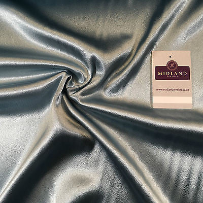 Satin Backed Crepe Bridal & Evening Dress Fabric Medium Weight 44" M688 Mtex - Image 5