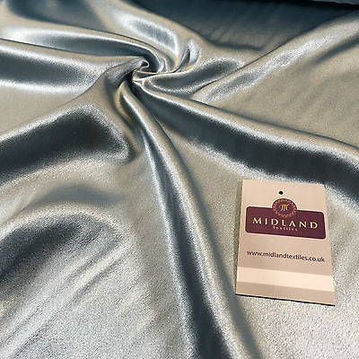 Satin Backed Crepe Bridal & Evening Dress Fabric Medium Weight 44" M688 Mtex - Image 6