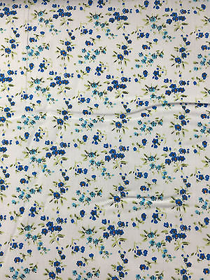 Small Ditsy Floral poly cotton print dress craft fabric 44" Wide M348 Mtex - Image 9