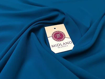 Soft and Lightweight Peach Crepe Dressmaking Fabric ideal for Bridal M510 Mtex - Image 11