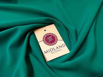 Soft and Lightweight Peach Crepe Dressmaking Fabric ideal for Bridal M510 Mtex - Image 6