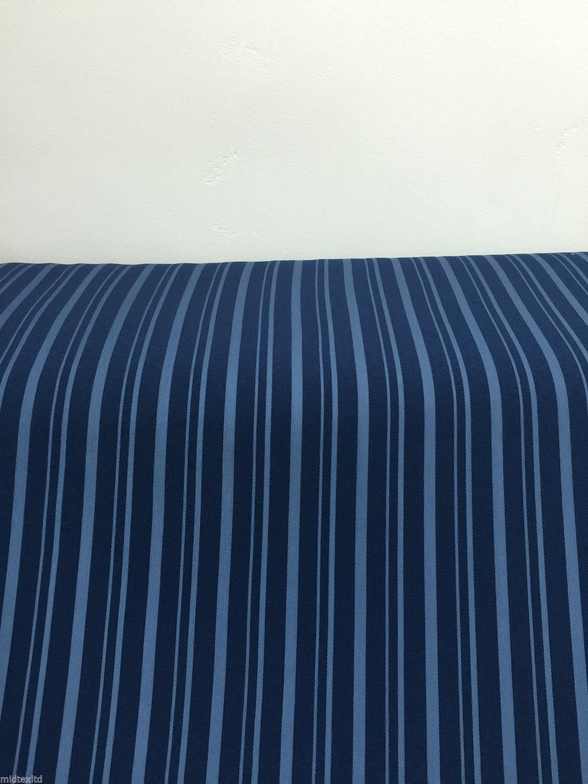 Striped Plain Heavy Georgette Fabric For Suiting & Abaya  58" M18 - Image 12