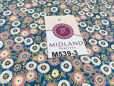 Vintage Floral Ditsy Printed 100% Cotton Poplin Fabric 58" Wide M539 Mtex - Image 18