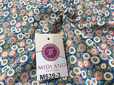 Vintage Floral Ditsy Printed 100% Cotton Poplin Fabric 58" Wide M539 Mtex - Image 19