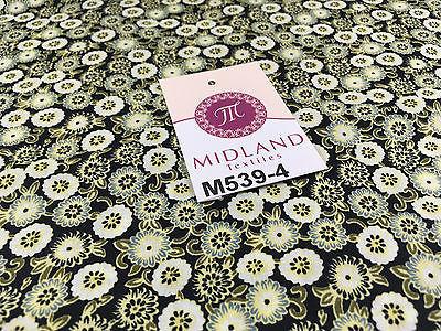Vintage Floral Ditsy Printed 100% Cotton Poplin Fabric 58" Wide M539 Mtex - Image 20