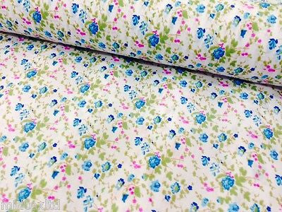 Vintage  floral ditsy Shabby Chic poly cotton printed fabric 44" Wide M341 Mtex - Image 15
