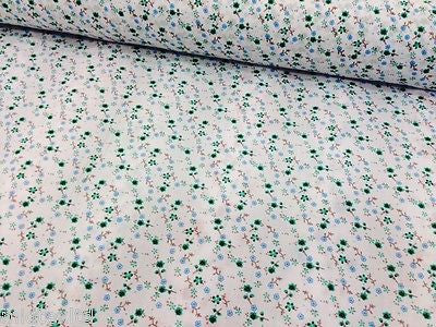 Vintage  floral ditsy Shabby Chic poly cotton printed fabric 44" Wide M341 Mtex - Image 19
