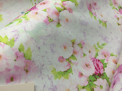 Vintage floral shabby Chic Printed Fabric 100% Cotton Poplin 44" Wide M530 Mtex - Image 16