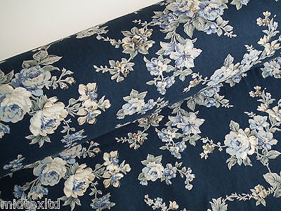 Vintage Rose Floral Print Shabby Chic, 100% Crafting Cotton 45 " Wide - M28 Mtex - Image 16