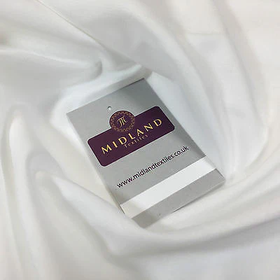 White Combed 100% cotton lawn dressmaking fabric 58" Wide M703 Mtex - Image 5